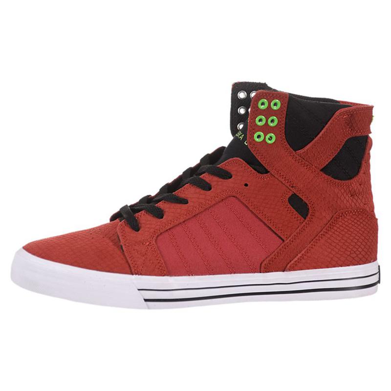 Zapatillas Altas Supra Argentina Hombre - SKYTOP Rojas (KAYIS-8192)